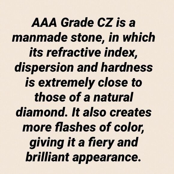 Champagne CZ Cocktail Ring – Gold Tone Brass, Size 6 - Picture 5 of 6